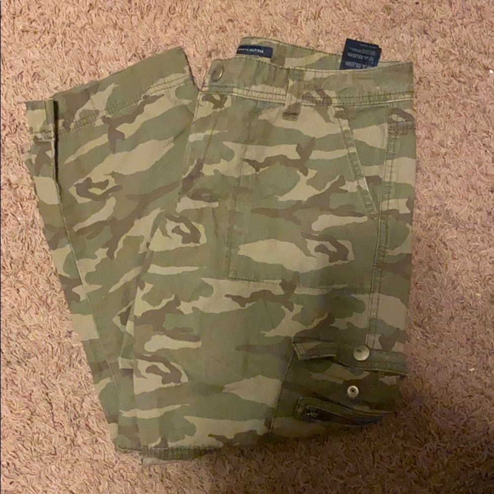 Army patterned pants